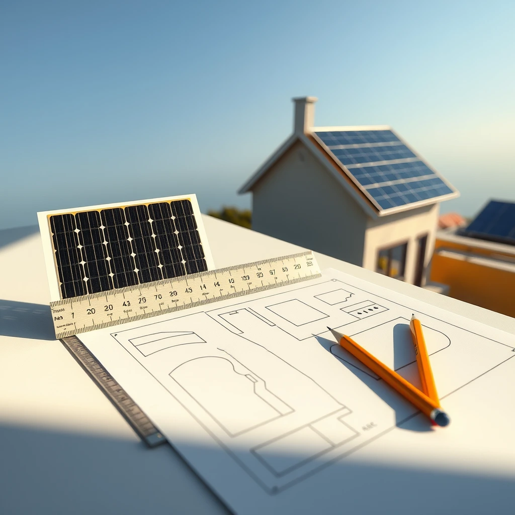 A home with rooftop solar panels in a regional residential setting