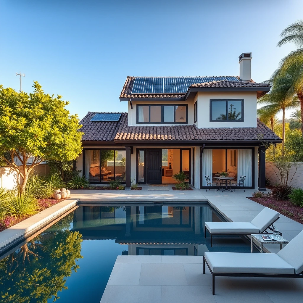 Roof condition and layout for a residential solar installation — view 3